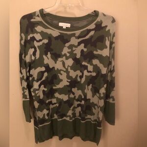 New directions camouflage sweater